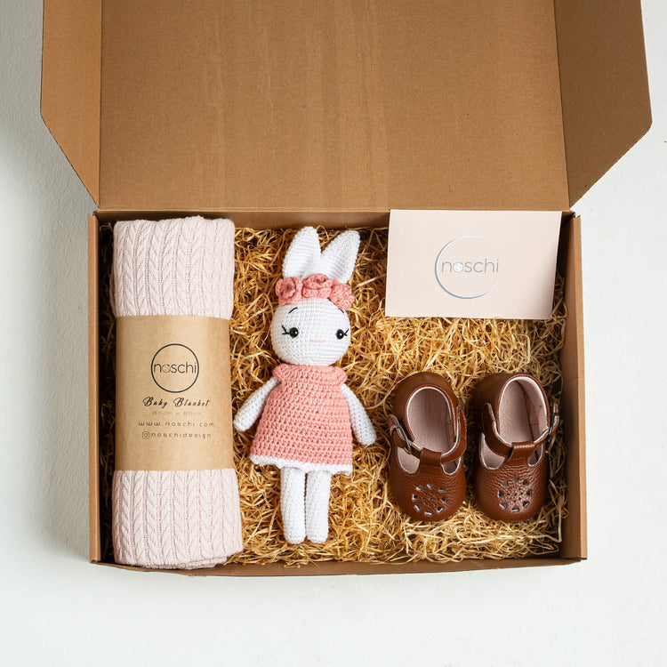Kayla Organic Baby Girl Gift Box - 3 Pieces