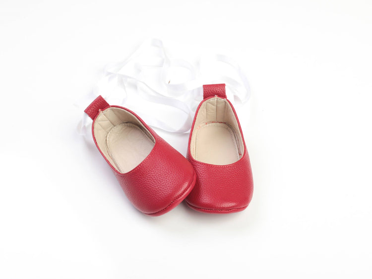 Red Baby Ayla Ballerina Shoes