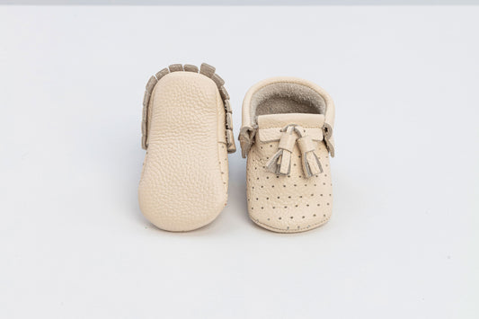 Brown Baby Mason Tassel Boy Shoes