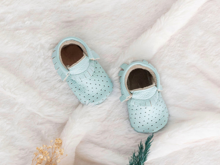 Blue Baby Riley Unisex Classic Shoes