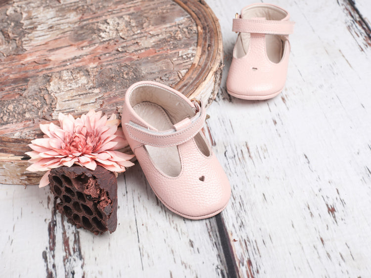 Brown Baby Nora Mary Janes Shoes